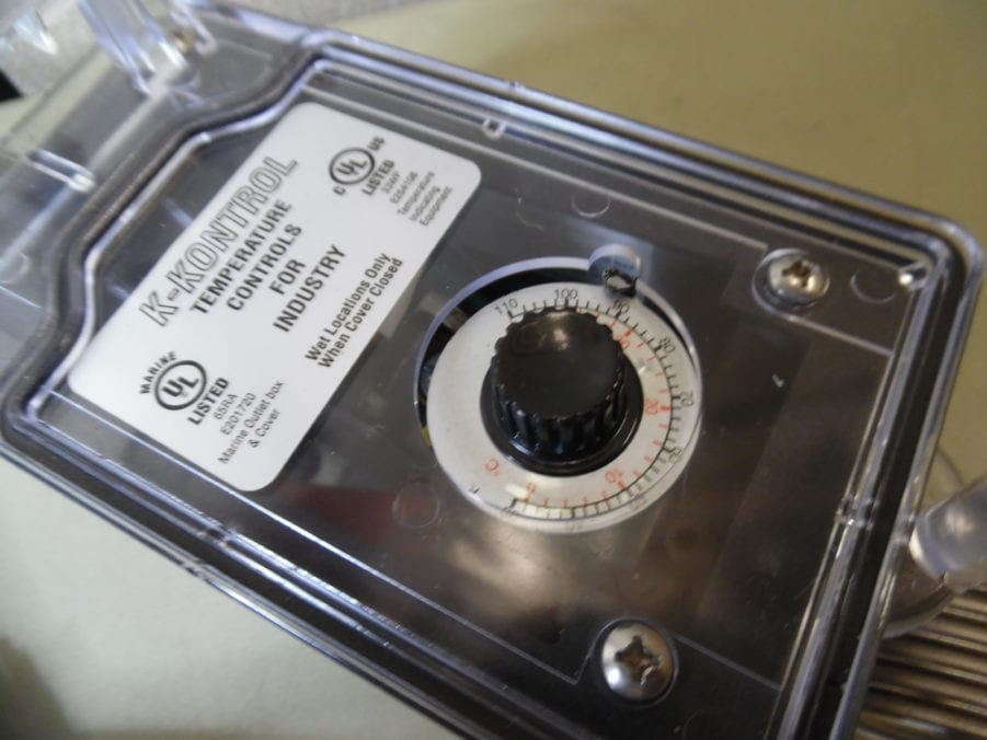 K-KONTROL KP16110 WEATHERPROOF LINE VOLTAGE THERMOSTAT - Image 3
