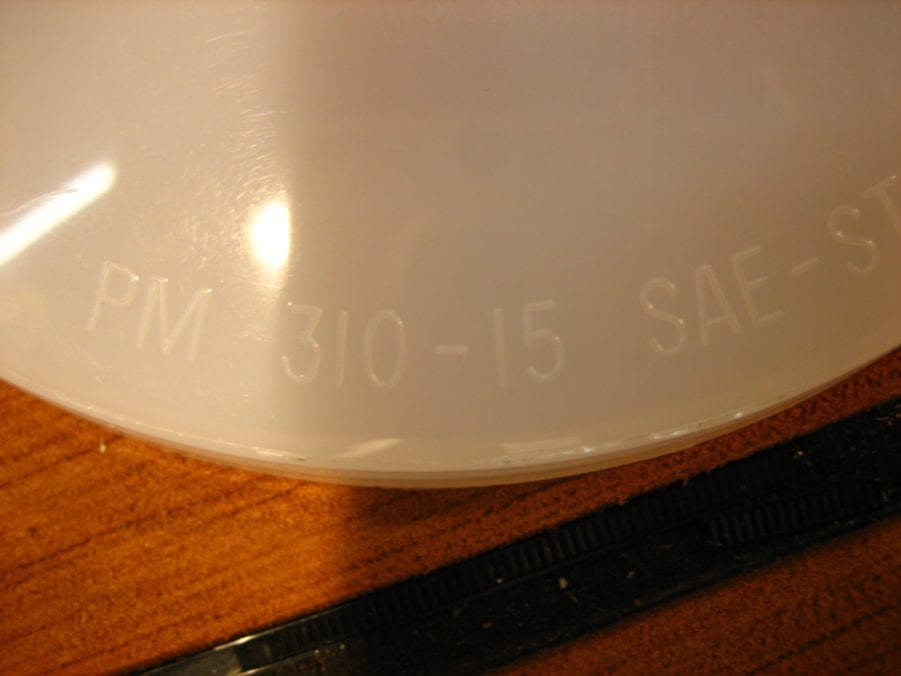 Peterson 390 Series Dome Light Replacement Lens 390-15 ***NEW LOT OF 3*** - Image 7