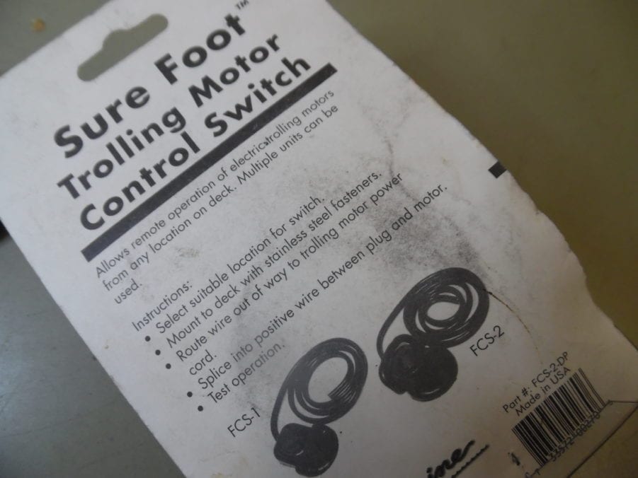 T-H Marine FCS-2 Sure Foot Trolling Motor Foot Switch w/ Continuous Level - Image 4