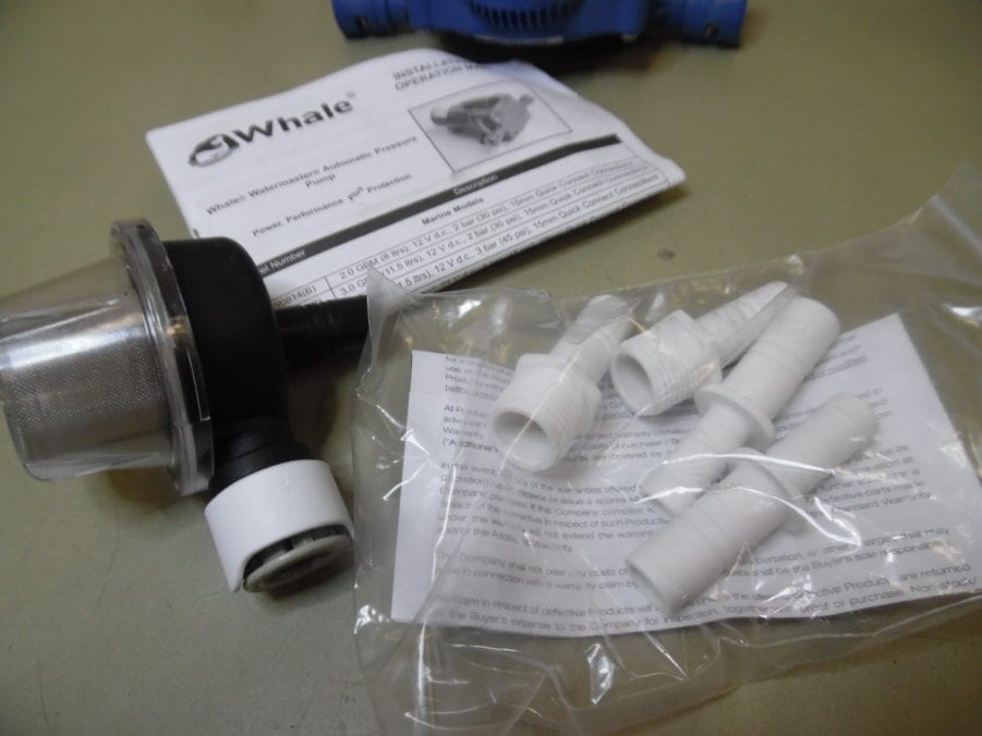 Whale FW1225 (B) Watermaster 3.0 GPM, 24 V d.c Fresh Water Pump - NEW - Image 5