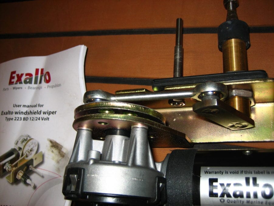 Exalto 12v 223 BD 223BDT 2165.32T Windshield Wiper Motor Open Box Max Marine Electronics