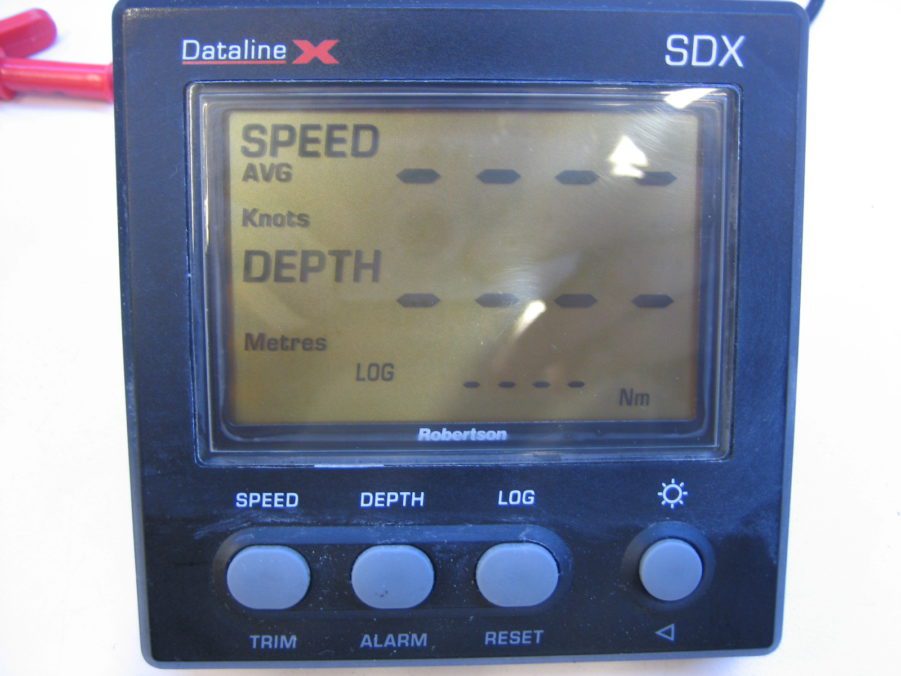 Simrad Robertson Speed Depth Log Dataline X Instrument SDL - Good Cond. - Image 2