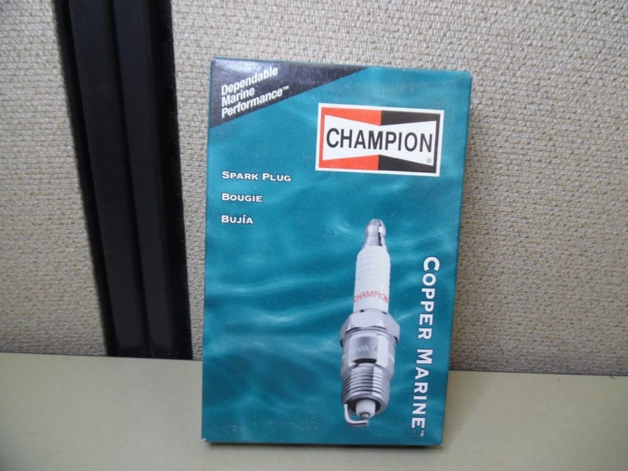 QTY Lot of 6 CHAMPION 7919 QC10PEPB COPPER MARINE SPARK PLUGS 6 Pack