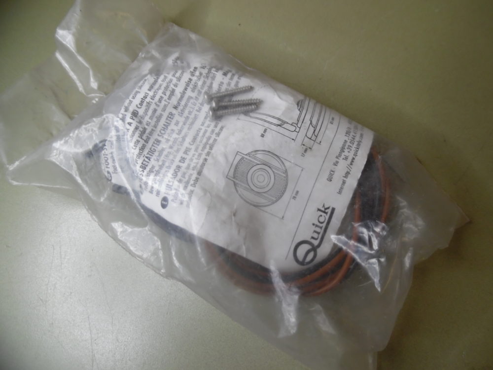 QUICK Anchor Windlass Safety Foot Down Switch Panel Max Marine