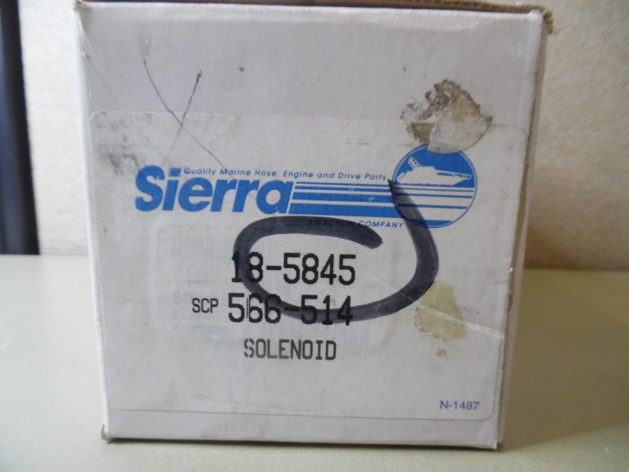 Sierra 18-5845 Solenoid 24V STARTER SOLENOID FITS CUMMINS V903 CI 14.8L 7T-0258 - Image 2
