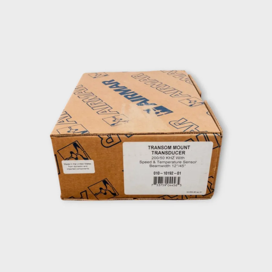 Garmin Airmar 010-10192-01 50/200 kHz P66 Transom Transducer NEW Open Box 6 Pin - Image 6