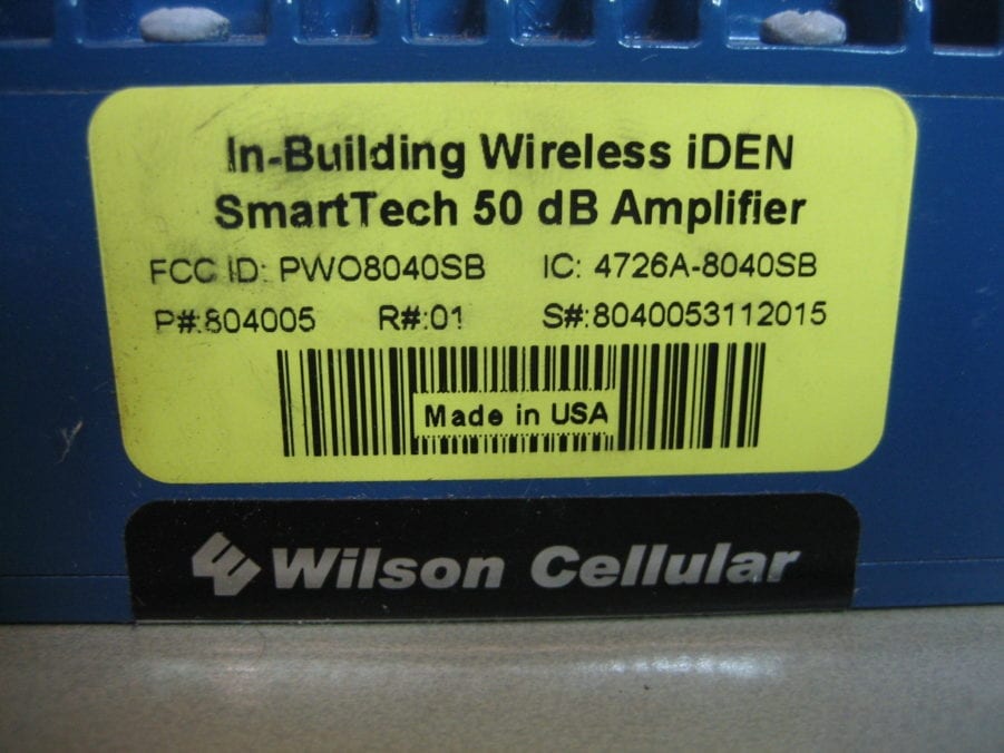 Wilson Cellular 804005 In-Building Wireless iDEN 50 dB Amplfier 806-866 MHz - Image 7