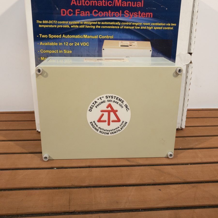 Delta "T" Systems DCT2 Automatic/Manual DC Fan Control System 24volt 600-DCT2-24