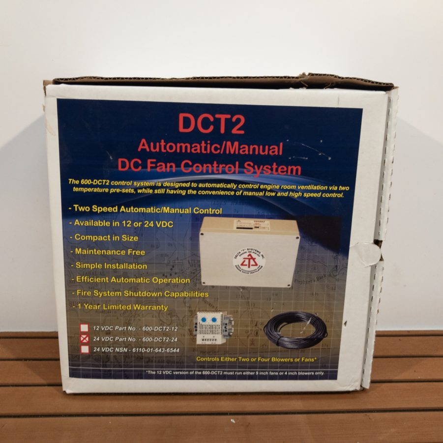 Delta "T" Systems DCT2 Automatic/Manual DC Fan Control System 24volt 600-DCT2-24 - Image 2