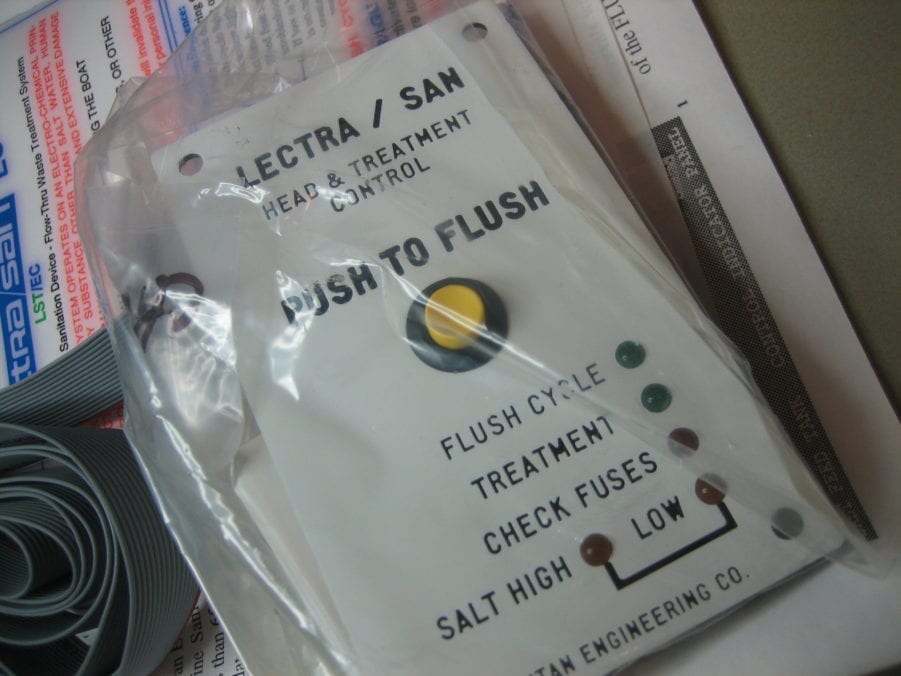 Raritan Lectra/San MC Toilet Treatment Control Marine Sanitation Flush - Image 3