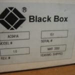 Black Box AC041A S-Video Switcher Splitter w/ P6 Remote Control *NEW* - Image 8