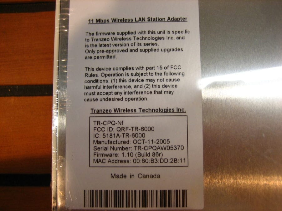 Tranzeo Lot of TR‐CPQ Series Equipment - NEW OLD STOCK - Wireless LAN System - Image 8