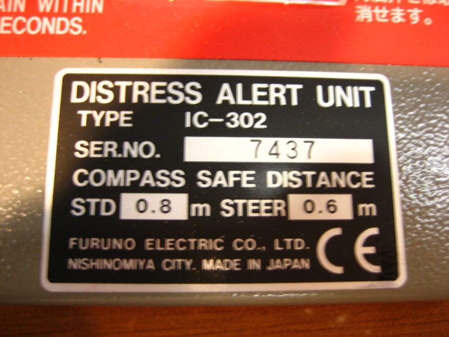Furuno *NEW* IC-302 Inmarsat-MES Distress Alert Unit - Image 3