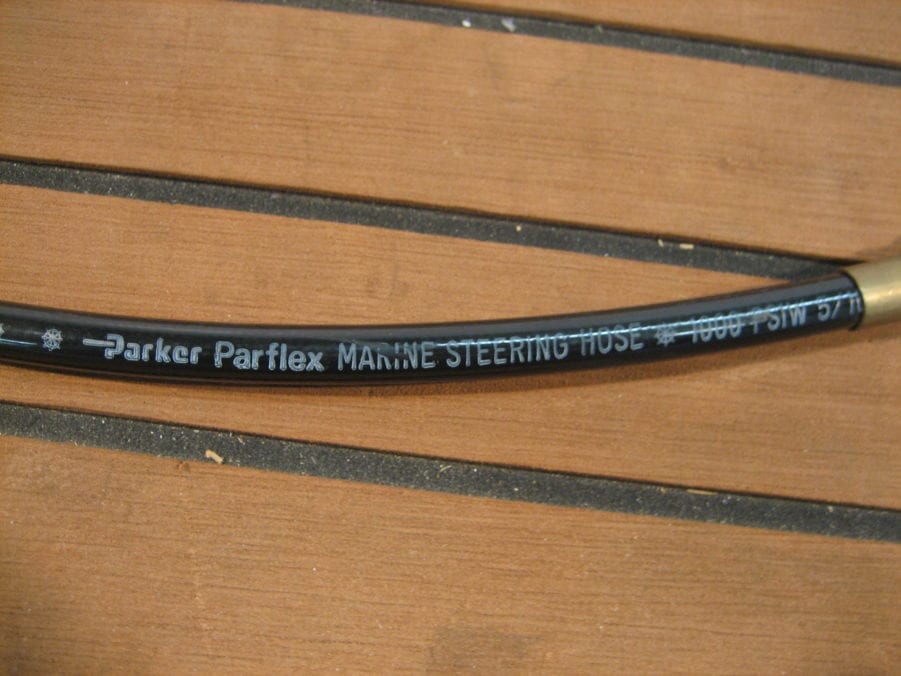 Parker Parflex 902064 SeaStar Hydraulic 2' Steering Hose 1000 PSI Max