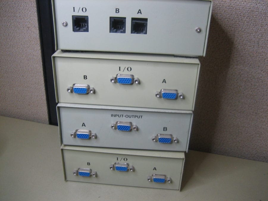 Data Transfer AB Switch Manual VGA / Ethernet - LOT OF 4 - Image 4