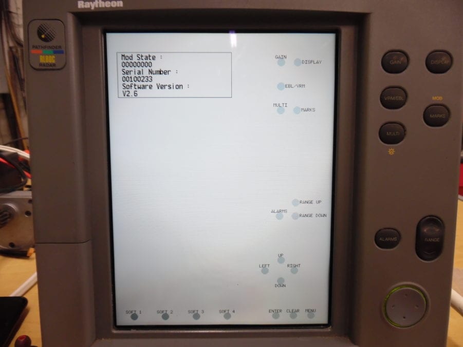 Raymarine RL80 Radar Display 4kw - M92654 Open Array Radar - Complete Radar System - Image 6