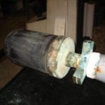 Simrad SL35 Searchlight Sonar Soundome Transducer & Attached Lower/Raise Unit - Image 3