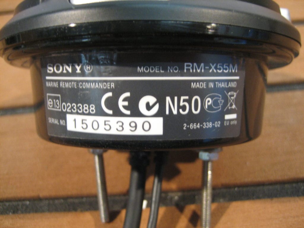 Sony RMX55M Marine Wired Remote Control Commander FULLY TESTED Max