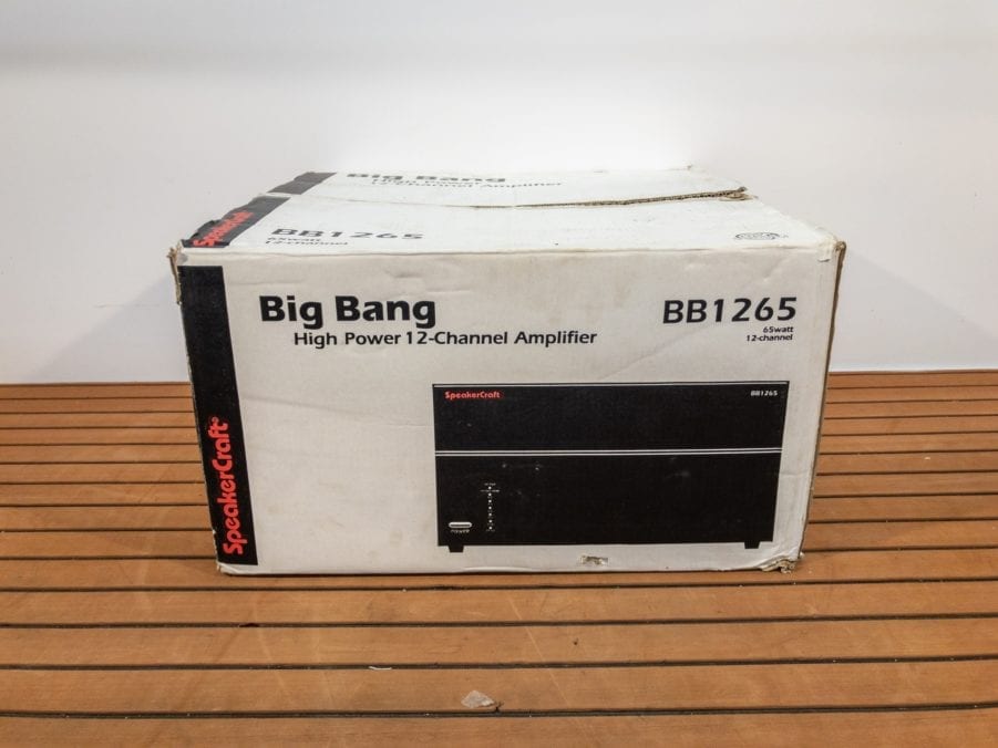 SpeakerCraft Big Bang 12-Channel 65 Watt Amplifier BB1265 New Old Inventory