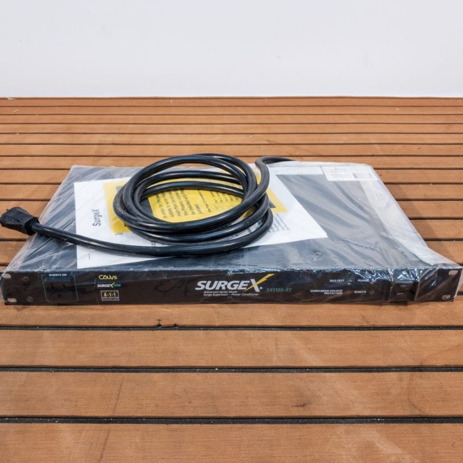 SurgeX SX1120-RT 8-Outlet Surge Suppressor Power Conditioner 120 V ~ 5 Amp