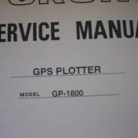 Furuno Service Manual f/ GPS Plotter GP-1800 - Free Shipping