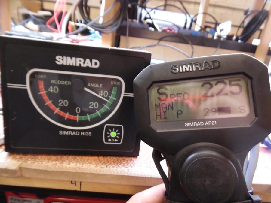 Simrad Robertson Rudder Indicator RI35 MK2 - Excellent Working Order 22084024 - Image 4