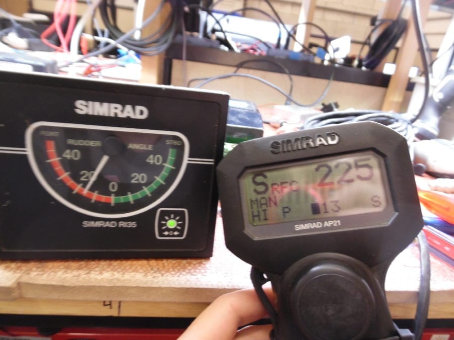 Simrad Robertson Rudder Indicator RI35 MK2 - Excellent Working Order 22084024 - Image 3