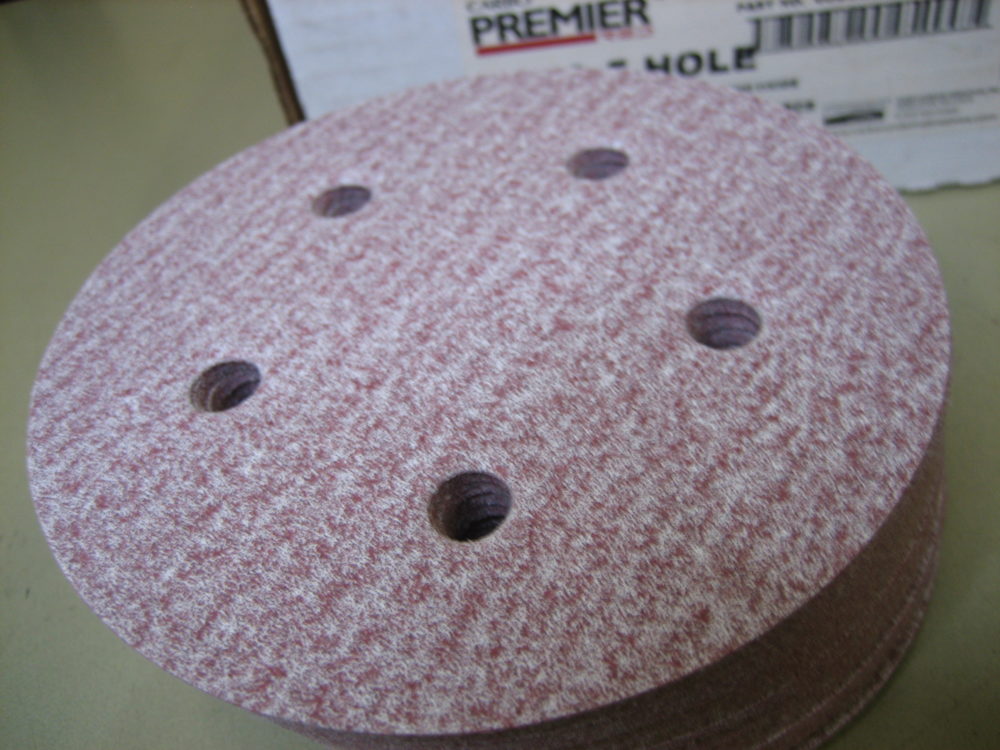 Carborundum 20313 100Pack P120 Grit Circular 5" Sanding Disc Hook Loop