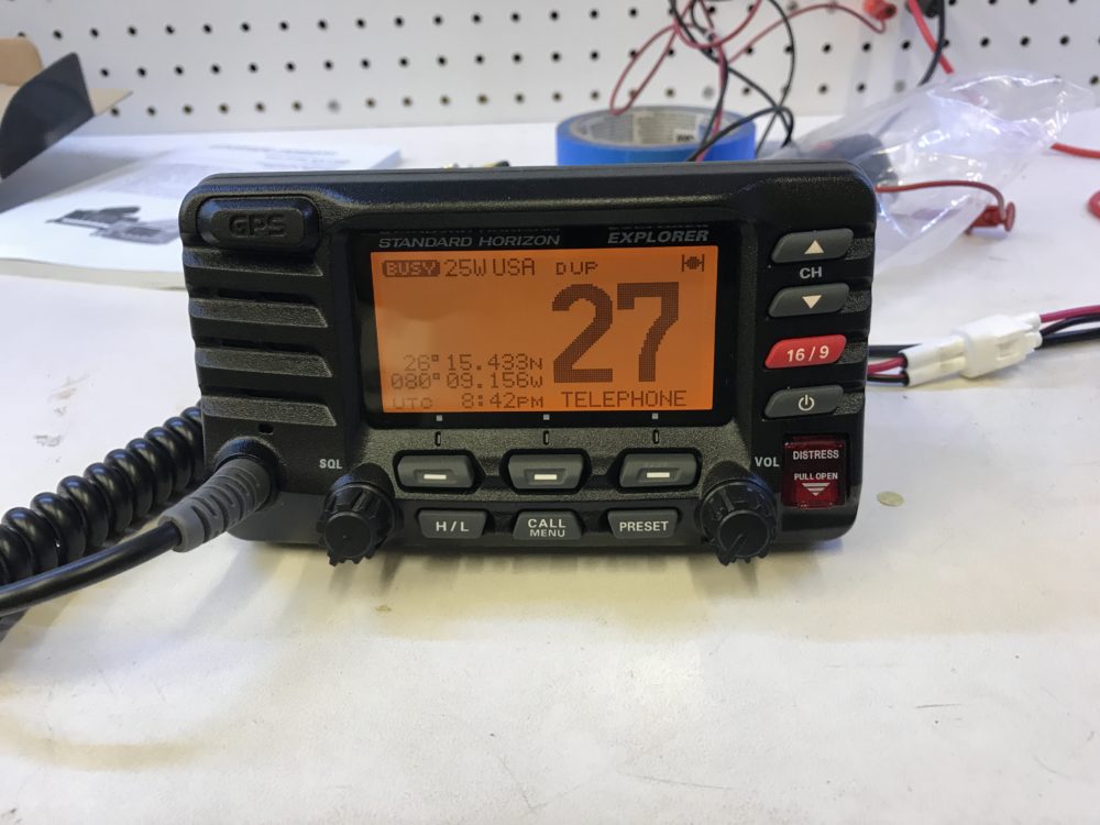 Standard Horizon Explorer GX1700 VHF Radio Great Condition FULLY