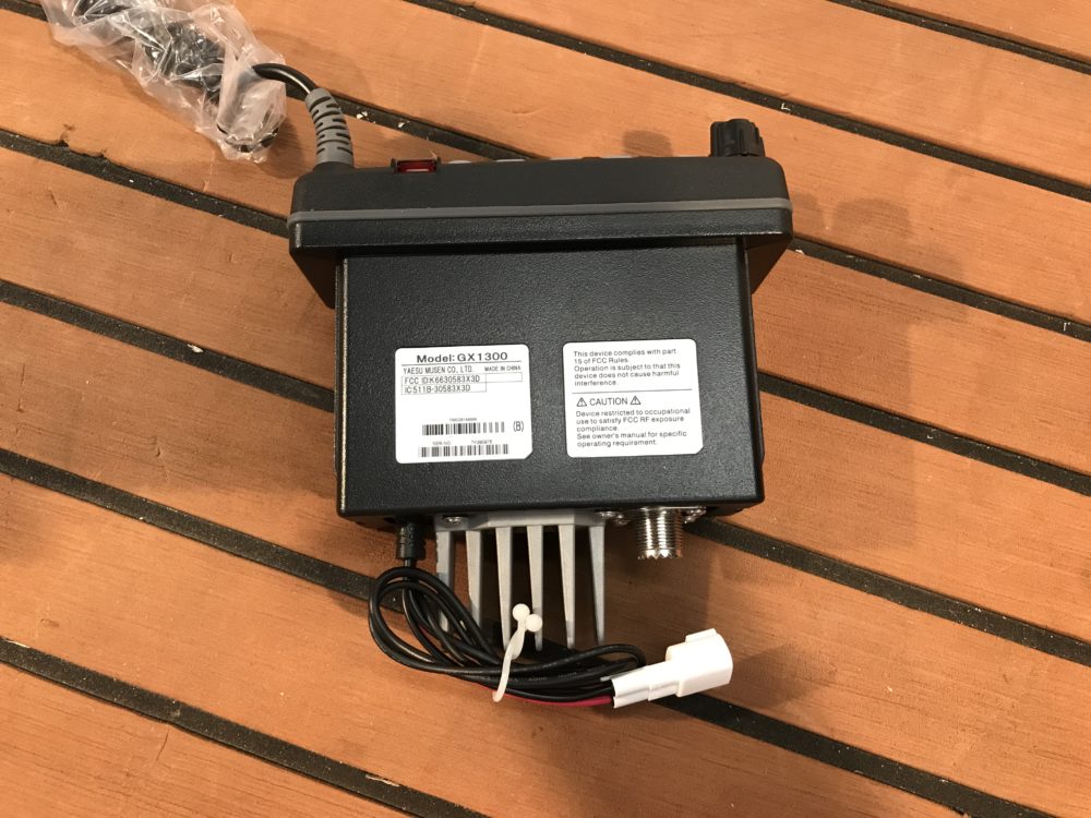 Standard Horizon GX1300 Eclipse VHF Radio With Mic, Mount, Knobs, Manual NIB NEW Max Marine