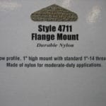 Shakespeare 4711 Nylon Flange Mount - *NEW* 1"-14 Thread - FREE US SHIPPING - Image 3