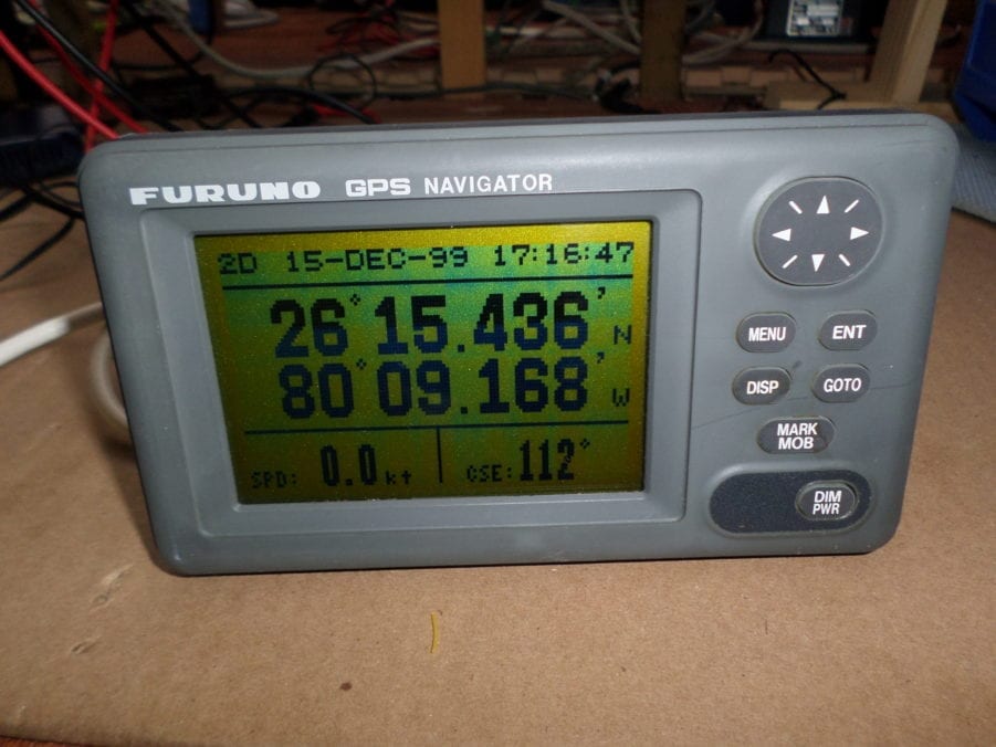 Furuno GP-30 GPS Navigator Display - Bench Tested - Great Condition - Image 4