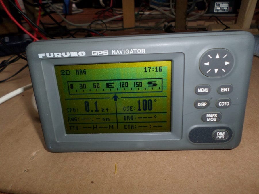 Furuno GP-30 GPS Navigator Display - Bench Tested - Great Condition - Image 3