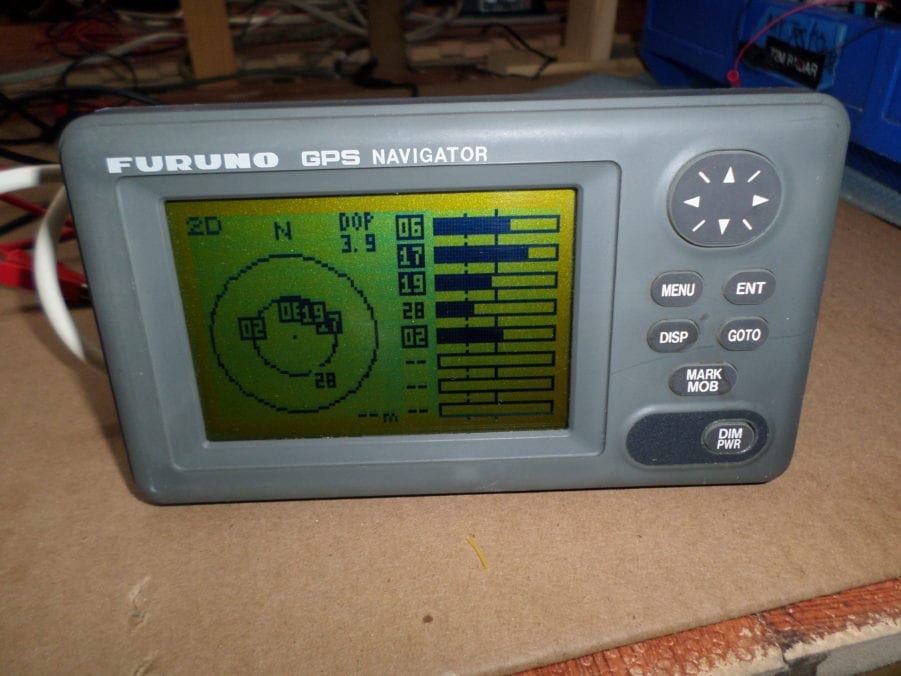 Furuno GP-30 GPS Navigator Display - Bench Tested - Great Condition - Image 2