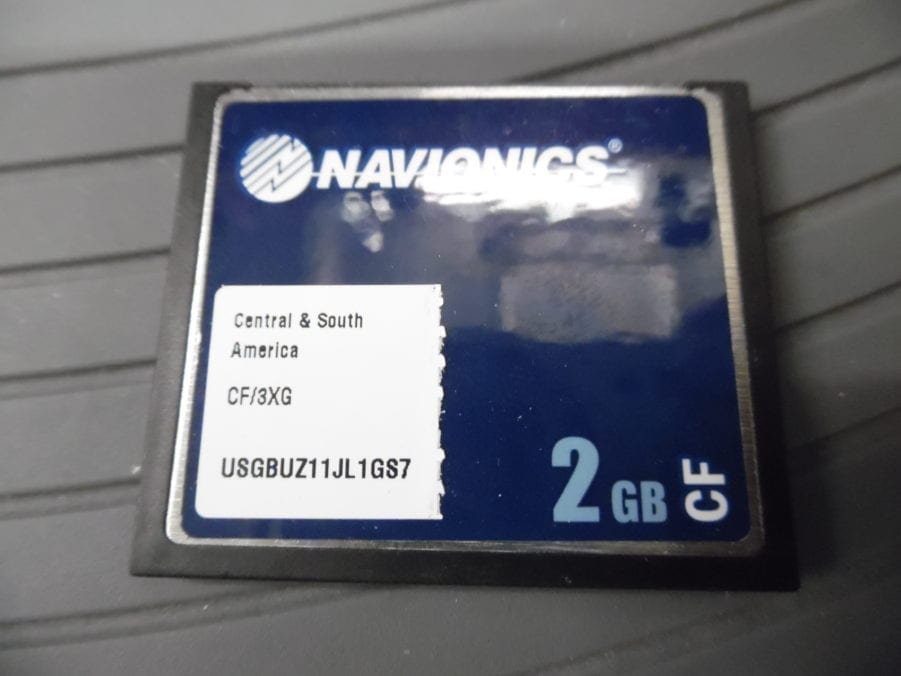 Navionics Gold CF Chart Card Central & South America CF/3XG 2GB Good