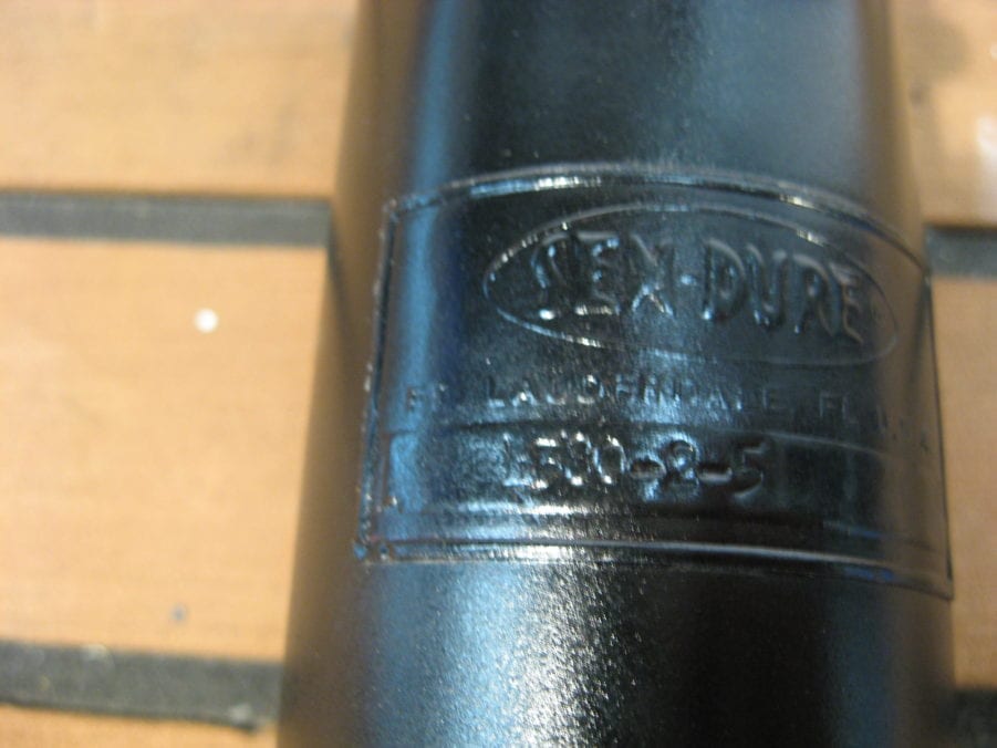 Sen-Dure 4580-2-5 Oil Cooler/Heat Exchanger (Painted Black) - Free US Shipping - Image 3