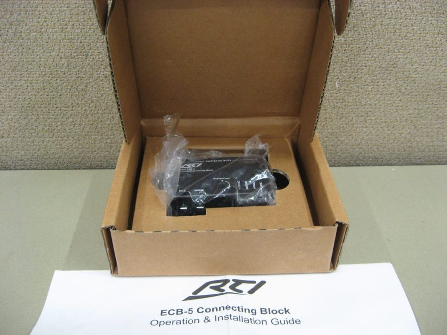 RTI ECB-5 IR Emitter Connecting Block - Free US Shipping