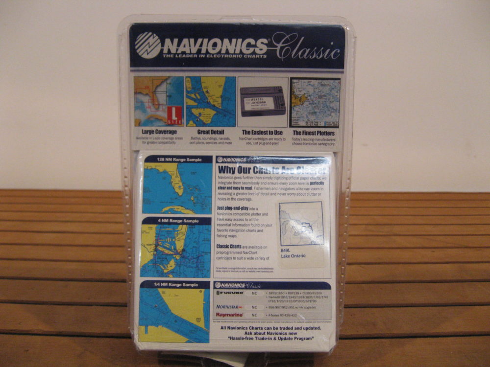 Navionics Classic NavChart Card Lake Ontario V01.21 (NC/US849L) - Max ...