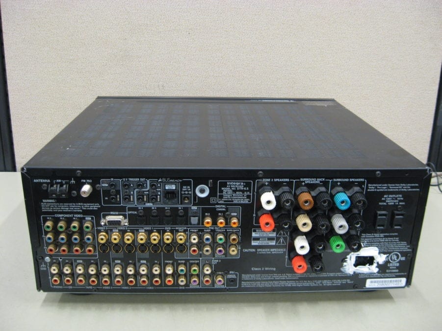 Integra DTR-6.5 7.1 Channel 100 Watt Home Theater Receiver - Image 5