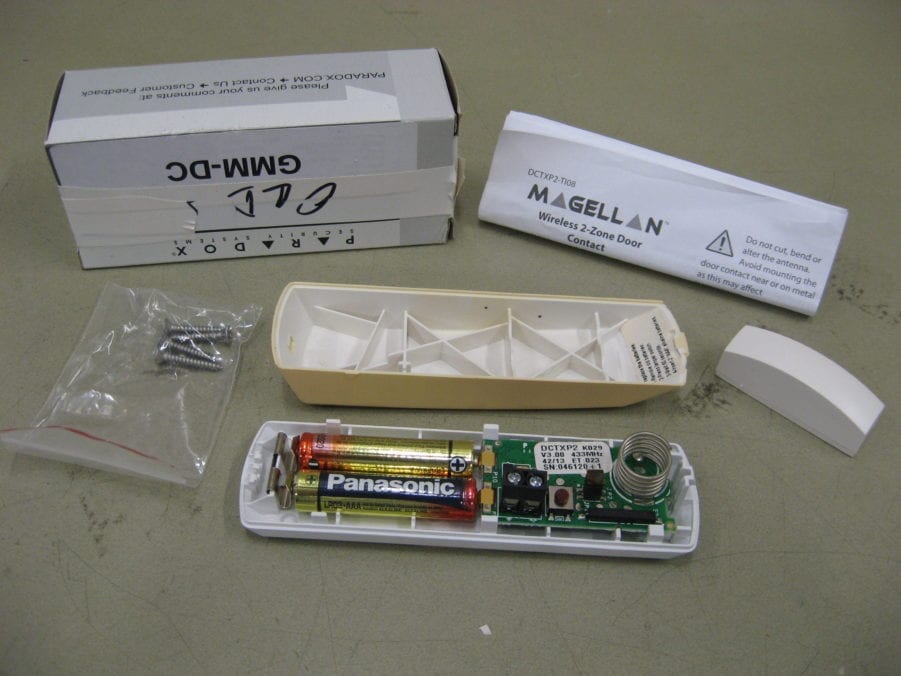 Paradox/Magallan DCTXP2 Wireless 2-Zone Door Contact Security Alarm - Image 2