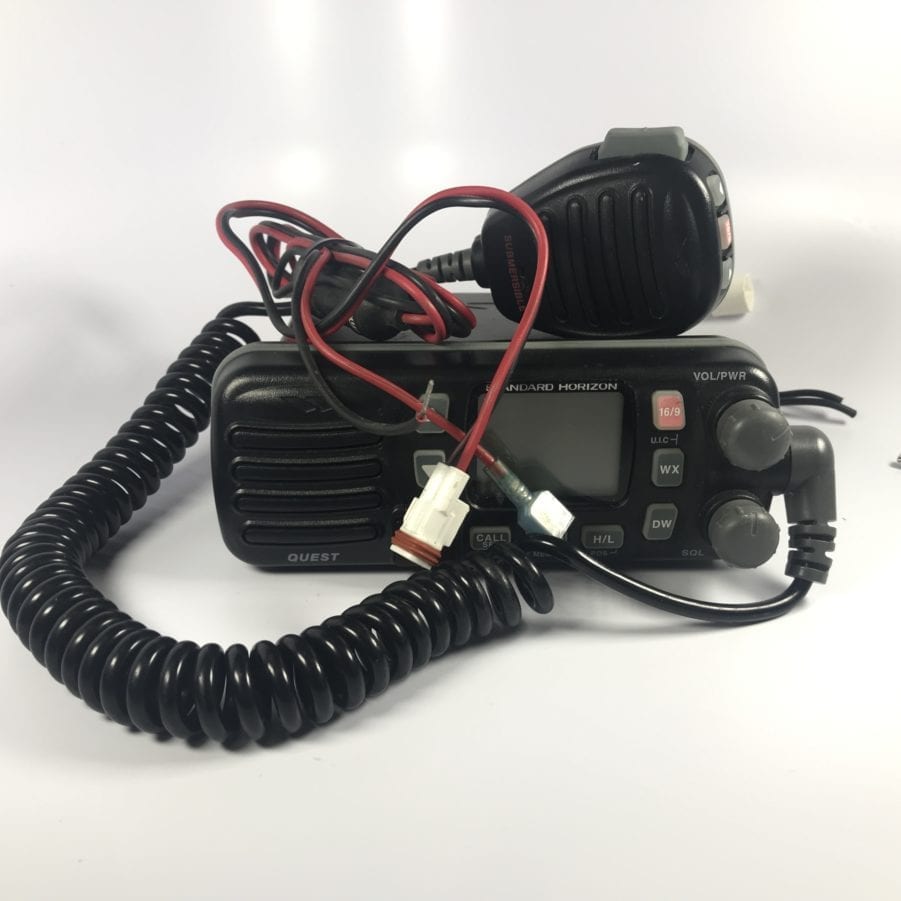 Standard Horizon GX1255S Quest VHF Marine Radio w/ Mic - Tested