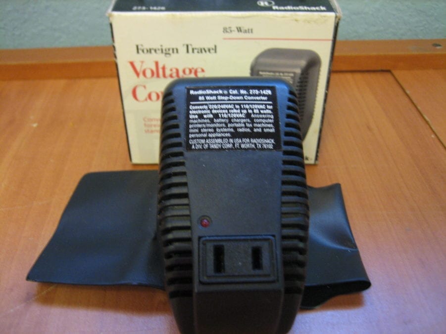 Radio Shack Foreign Travel Voltage Converter 85 Watt - Free Shipping - Image 5