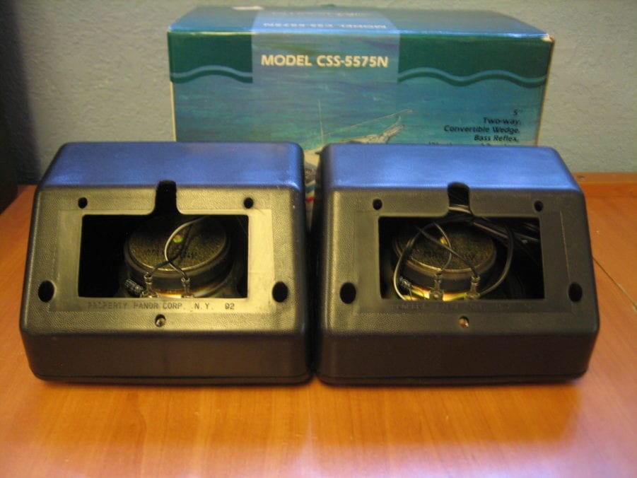 Maxxima Marine CSS-5575N  Two Way Wedge Speakers Weatherproof - Free Shipping - Image 8