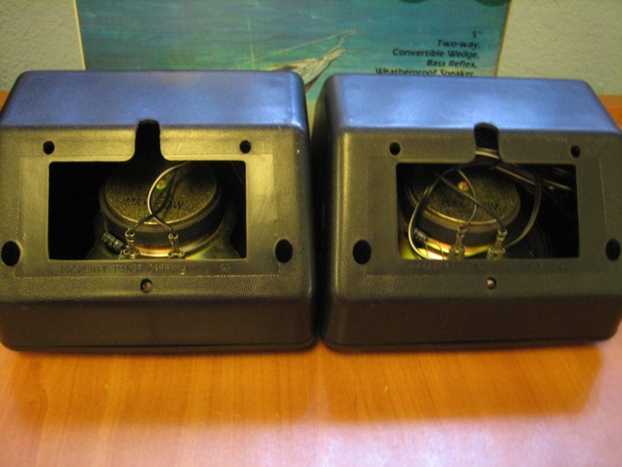 Maxxima Marine CSS-5575N  Two Way Wedge Speakers Weatherproof - Free Shipping - Image 5