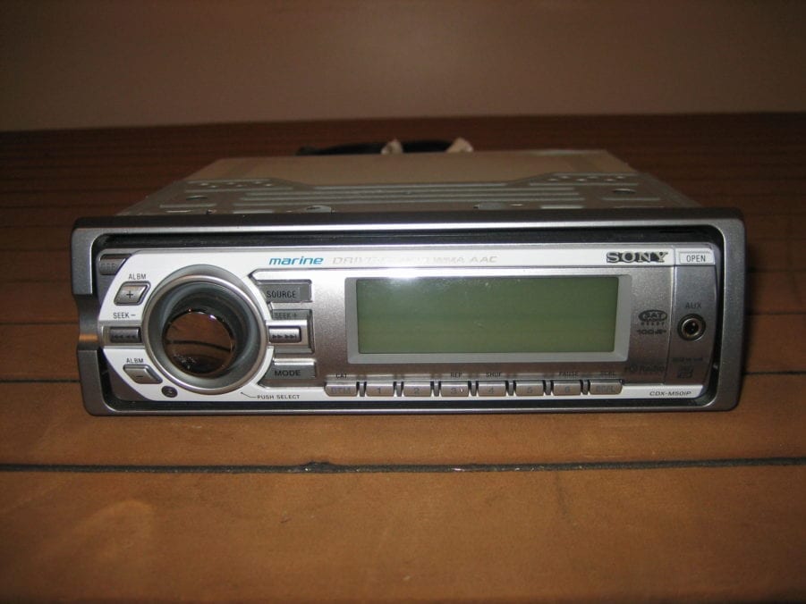 Sony CDX-M50-IP Marine AM/FM/CD/AUX Stereo Receiver - TESTED!