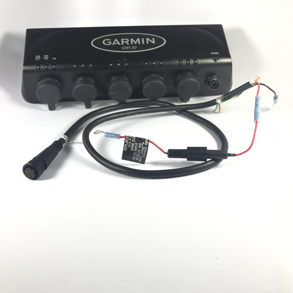 Garmin GMS10 Network Expander Tested w Power Cable Cond 90 Day