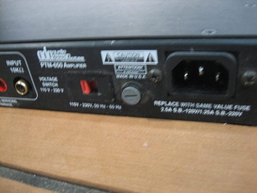 ADA PTM-650 6-Channel Audio Power Amplifier - TESTED! - Image 5