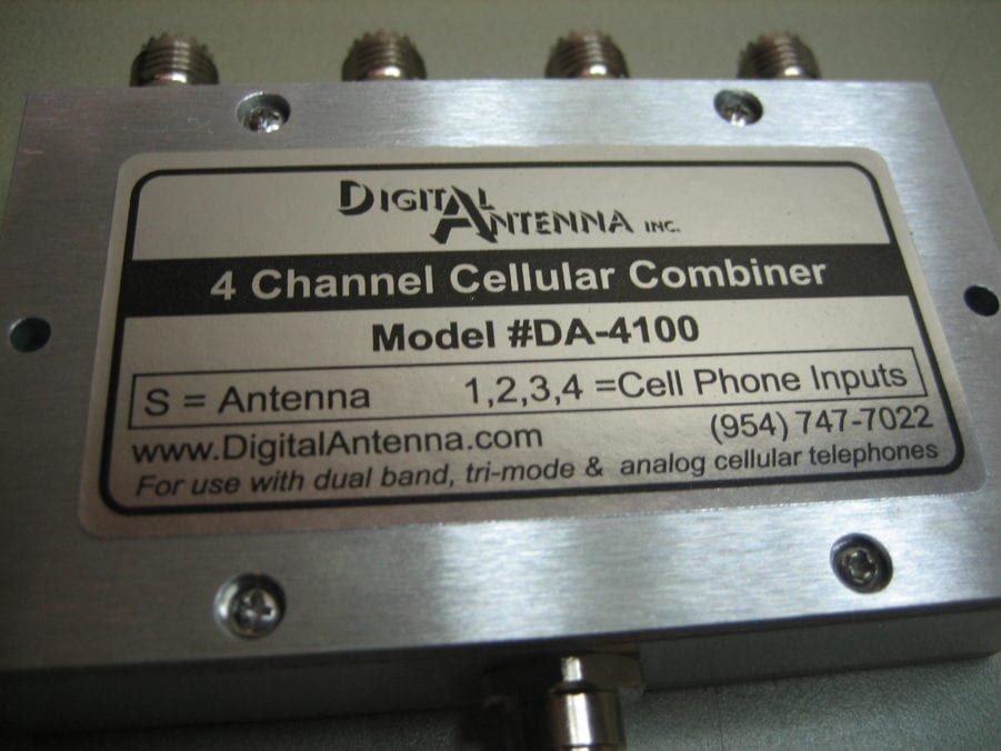 Digital Antenna DA-4100 4-Way Cellular Combiner Mini-UHF Female Connectors - Image 2