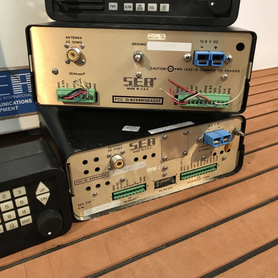 SEA 235 322 157 SSB Single Sideband Radios, Remotes + Automatic Tuner