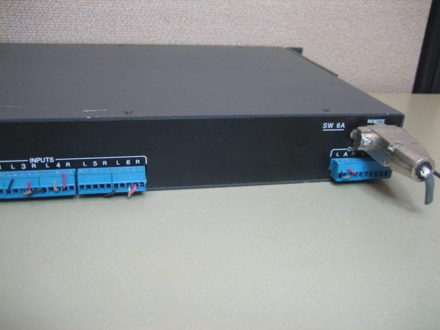 Extron SW AV Series SW 6A Video / Audio Switcher 6 Inputs - Image 5